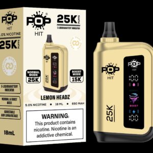 POP Hit 25k Puffs Lemon Headz