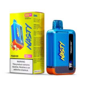 Nasty Bar 9000 Puffs Peach Ice