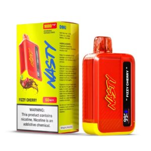Nasty Bar 9000 Puffs Fizzy Cherry