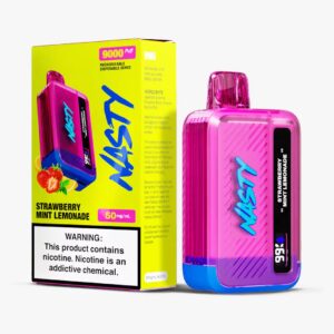 Nasty Bar 9000 Puffs Strawberry Mint Lemonade