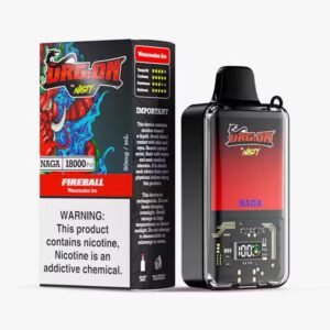DRGON Nasty 18000 Puffs Fireball Watermelon Ice