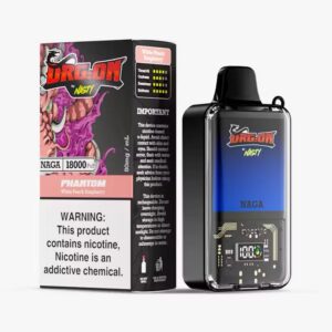 DRGON Nasty 18000 Puffs Phantom White Peach Raspberry