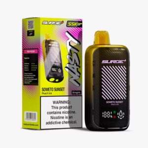 Nasty Surge+ 55k Puffs Soweto Sunset Peach Ice