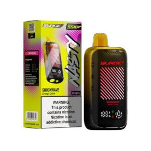 Nasty Surge+ 55k Puffs Shockwave Energy Drink