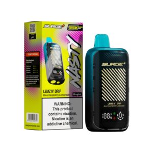 Nasty Surge+ 55k Puffs Lemz N Drip Blue Raspberry Lemonade