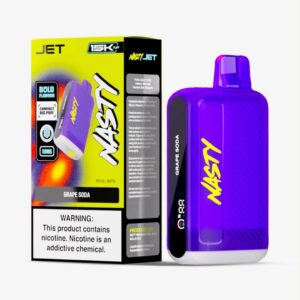 Nasty JET 15K PuffGrape Soda