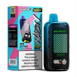 Nasty Surge+ 55k Puffs Jozi Frost Raspberry Slushy Ice